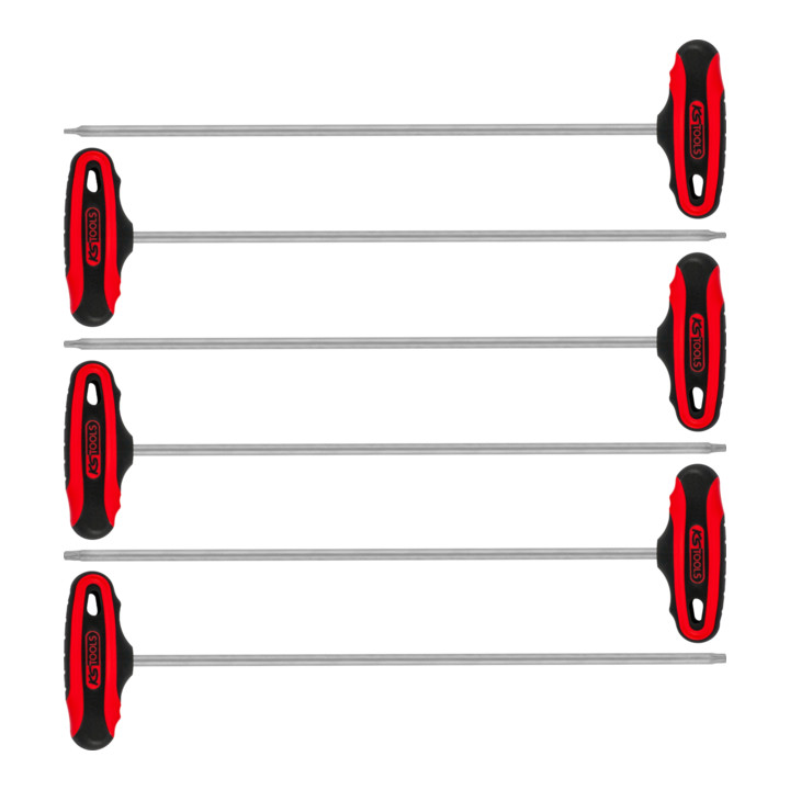 KS Tools T-greep TX haakse steeksleutelset, 6-delig.