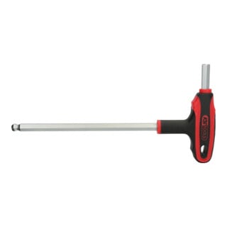 KS Tools T-Griff-Innensechskant-Kugelkopf-Schlüssel, 10mm