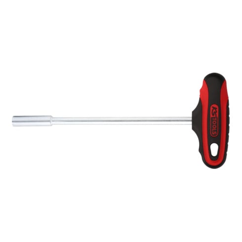 KS Tools CHROMEplus T-Griff-Nuss-Schraubendreher, lang