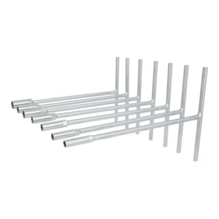 KS Tools T-Griff Steckschlüssel-Satz, 7-teilig, 8-14mm