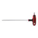 KS Tools T-Griff-Winkelstiftschlüssel TX Kugelkopf,T10