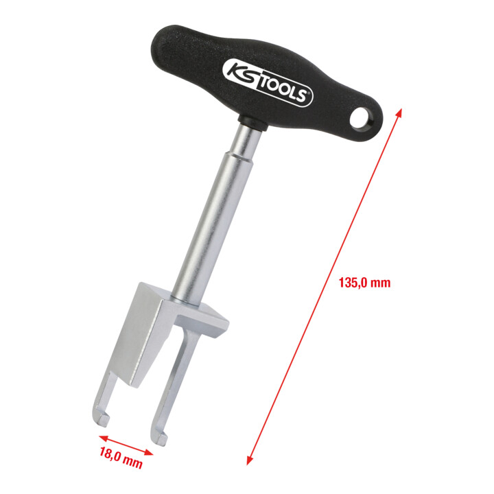 KS Tools T-Griff-Zündspulen-Abzieher, Typ 2, 135mm