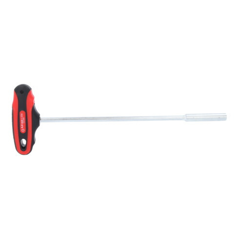 KS Tools CHROMEplus T- handvat moeraanzetter, lang