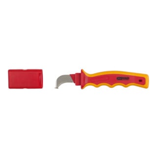 KS Tools Tagliacavi isolato lama a gancio e manico a 2 componenti, 200mm