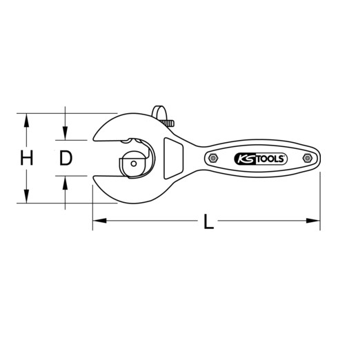 KS Tools Tagliatubi a cricco KS Tools