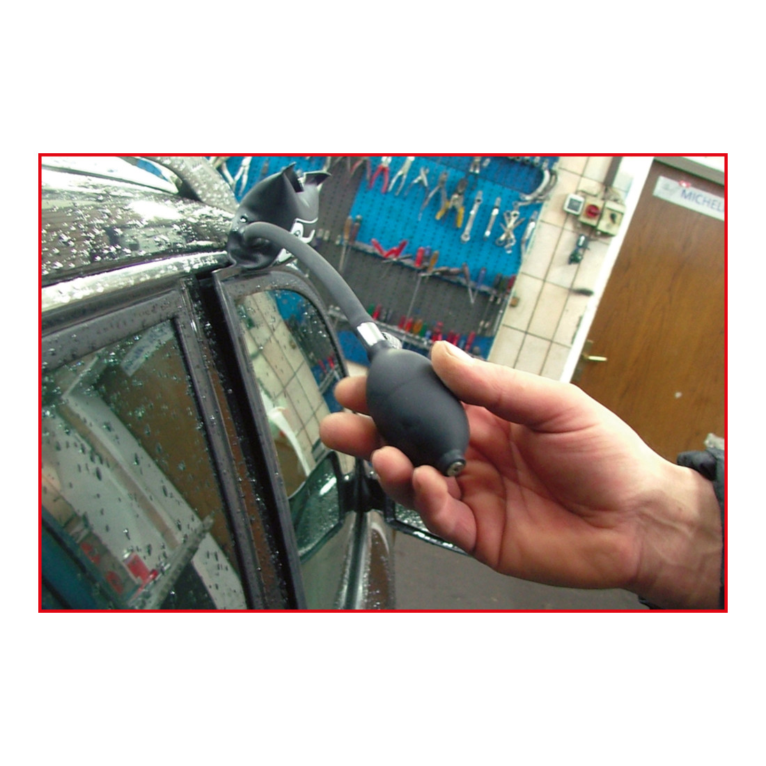 KS Tools Tampone a pressione con pompa manuale, L133xL270mm