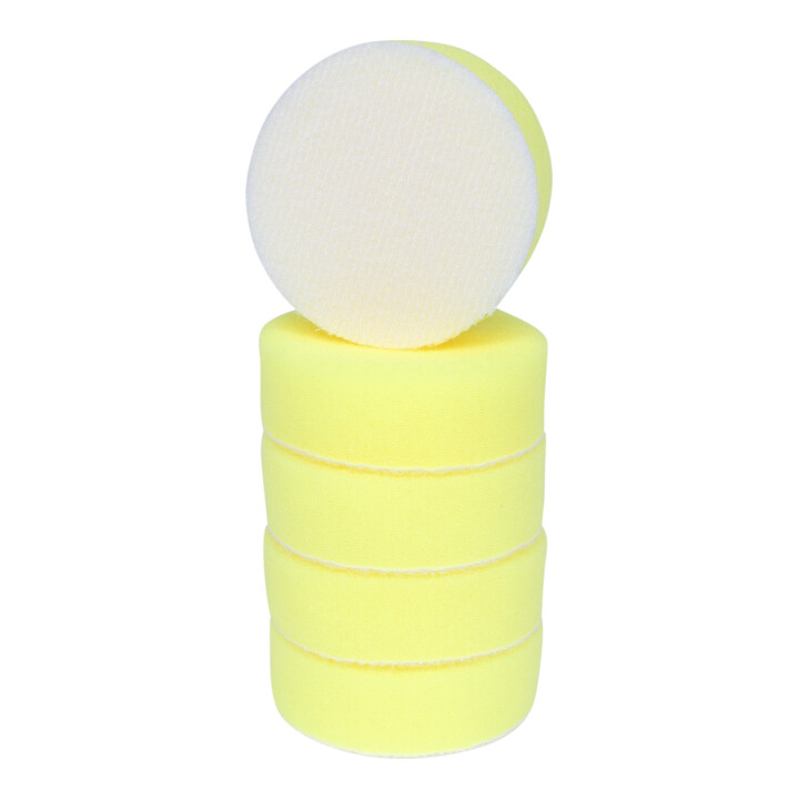 KS Tools Tampons de nettoyage jaune, Ø 85,0mm, pack de 5
