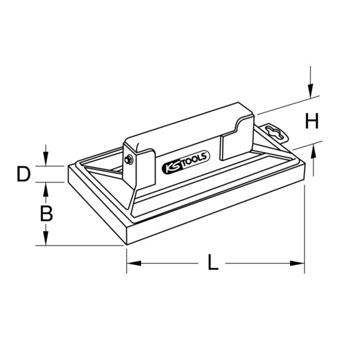 KS Tools tegelwasbord