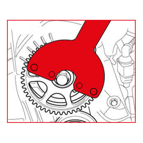 KS Tools tegenhouder Audi / Volkswagen