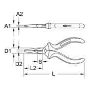KS Tools Telefonzange-4