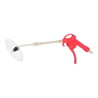 KS Tools telescopisch perslucht uitblaaspistool 90-190mm met beschermkap