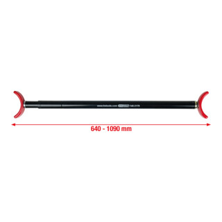 KS Tools telescopische steun voor motorkap en achterklep, 64-109cm