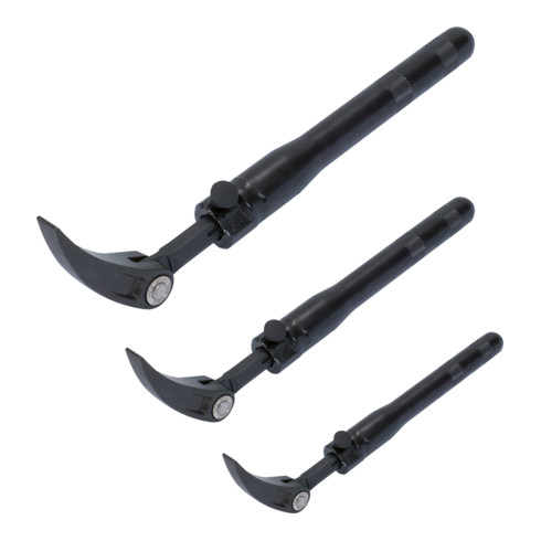 KS Tools Teleskop Gelenk-Rollkopf-Hebeleisen-Satz, 3-tlg.