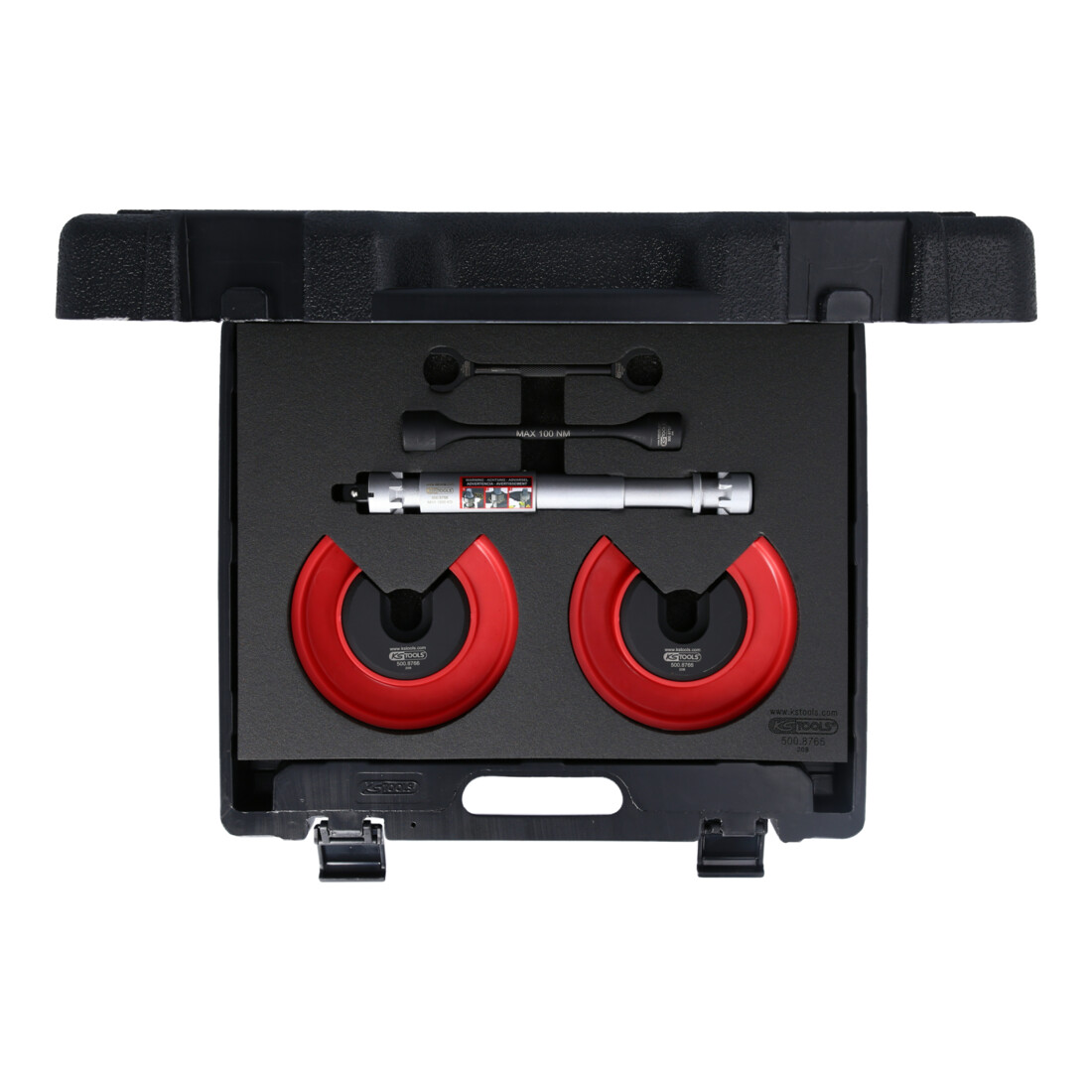 KS Tools Tenditore di centraggio telescopici Audi e Seat, per molle interne, 11pz.