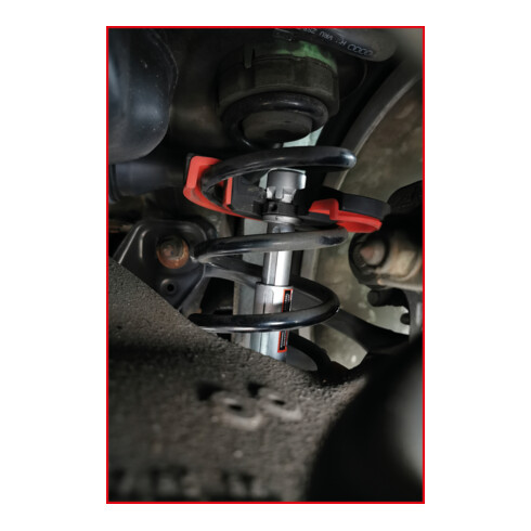 KS Tools Tenditore di centraggio telescopici Audi e Seat, per molle interne, 11pz.