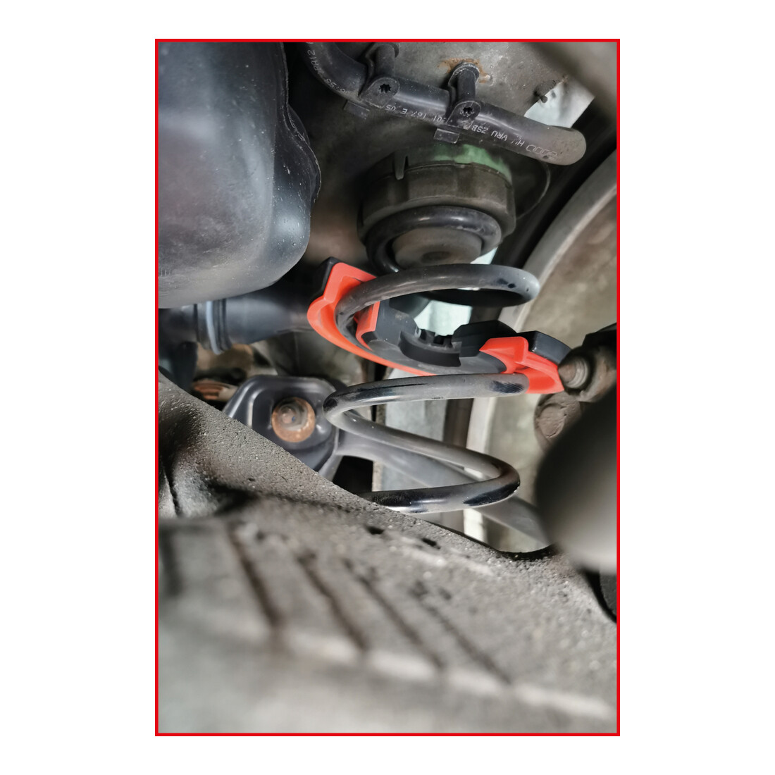 KS Tools Tenditore di centraggio telescopici Audi e Seat, per molle interne, 11pz.