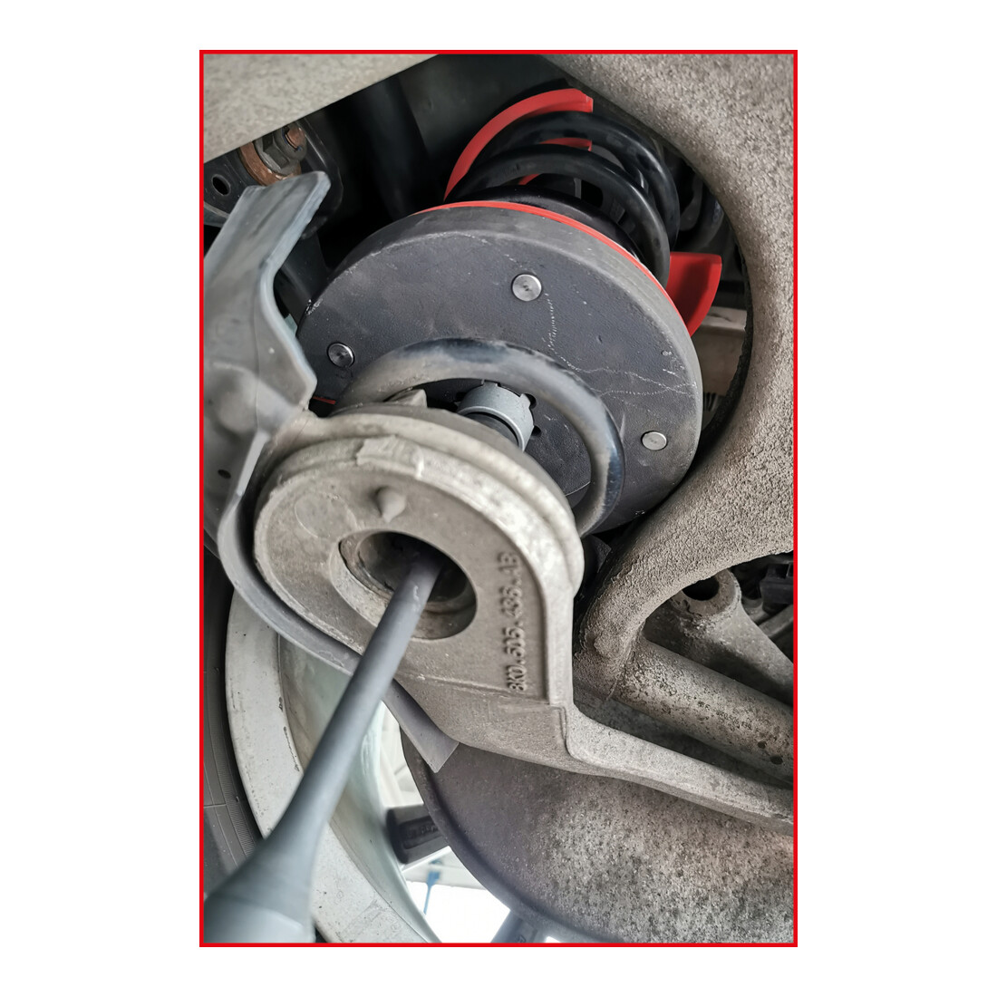 KS Tools Tenditore di centraggio telescopici Audi e Seat, per molle interne, 11pz.