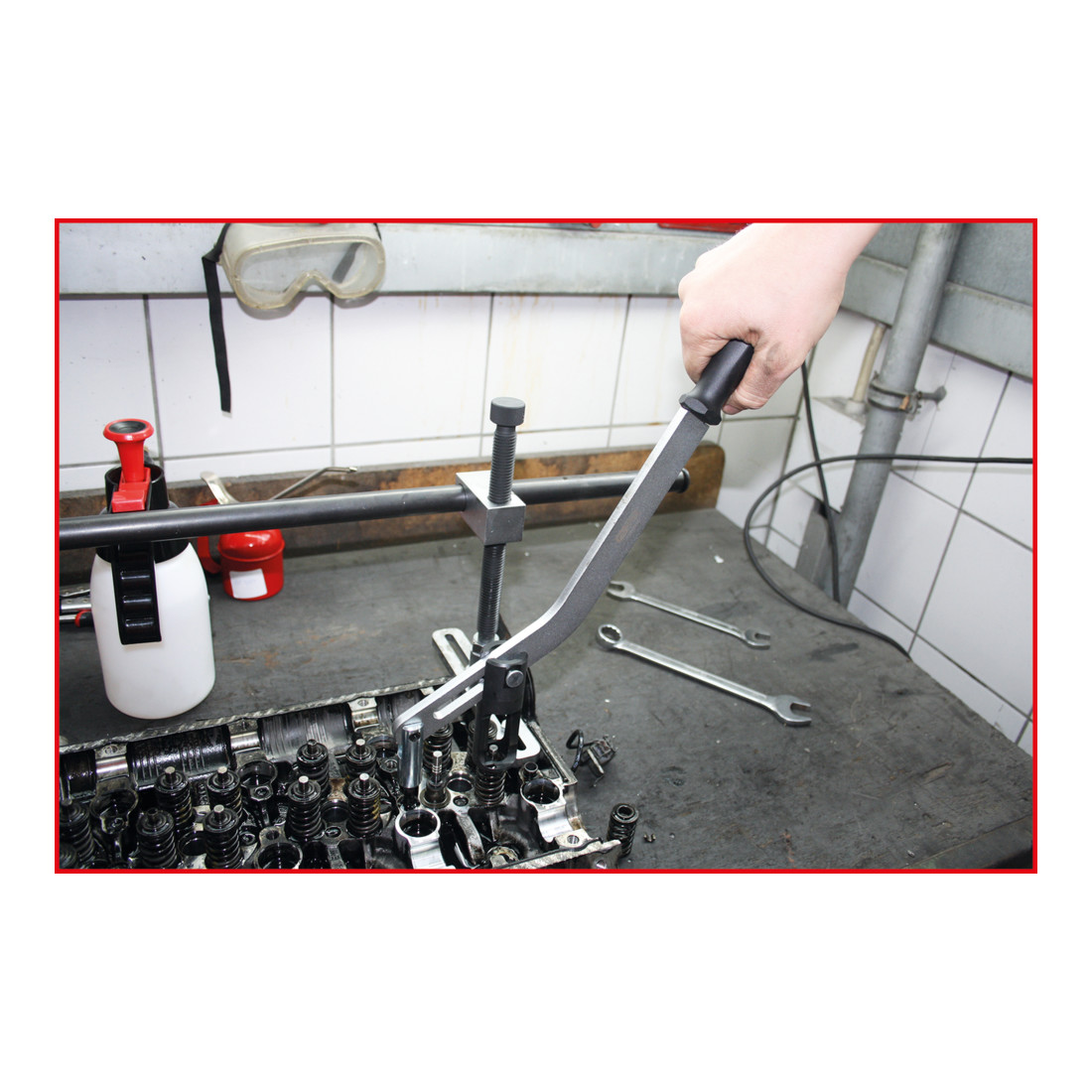 KS Tools Tenditore molla della valvola per VAG