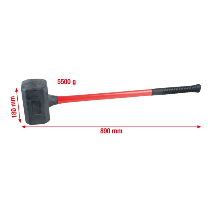 KS Tools terugslagvrije hamer, XL, 4500g