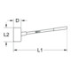 KS Tools terugslagvrije hamer, XL, 4500g