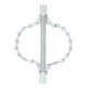 KS Tools Testa di imbracatura con catena liscia, 2 catene-3