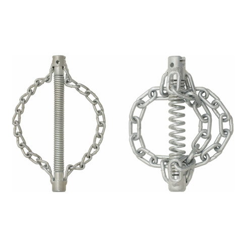 KS Tools Testa di imbracatura con catena liscia, 4 catene