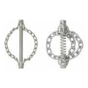 KS Tools Testa di imbracatura con catena liscia, 4 catene