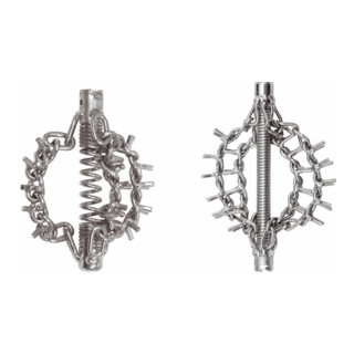 KS Tools Testa di imbracatura con catene ad arpione, 4 catene