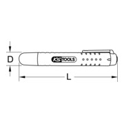 KS Tools Tester liquido freni per DOT e ENV-5