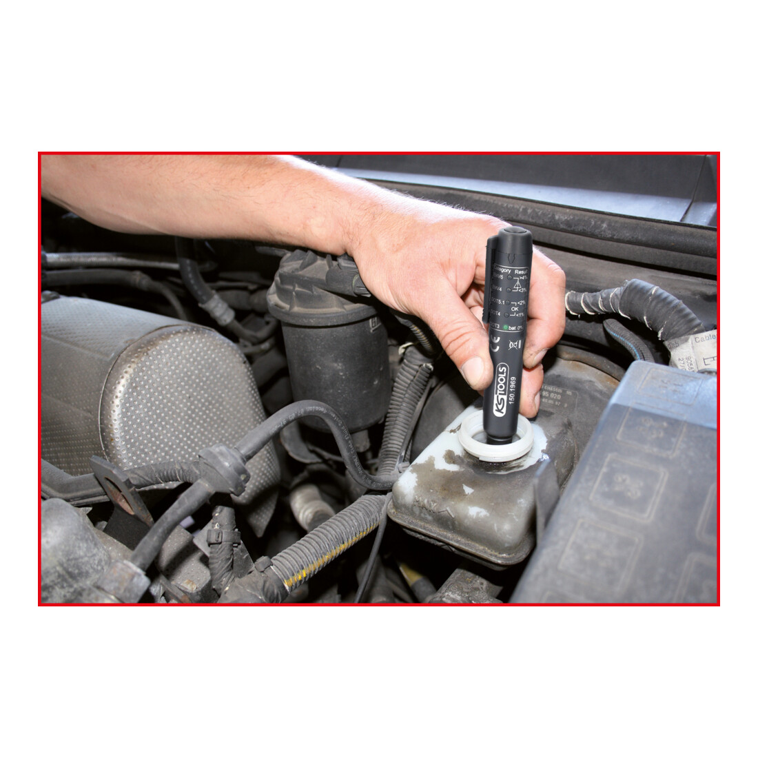 KS Tools Tester liquido freni per DOT e ENV