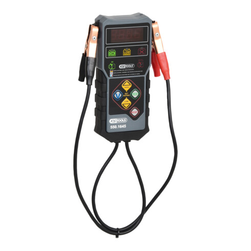 KS Tools Tester per batterie digitale, 12V, area operativa DIN 100-800 CCA