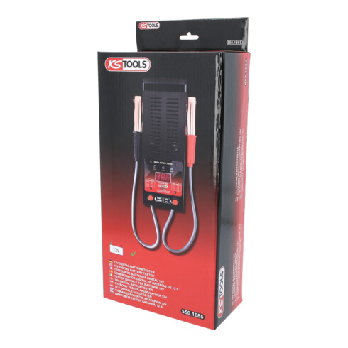 KS Tools Tester per batterie digitale 12V da 30Ah