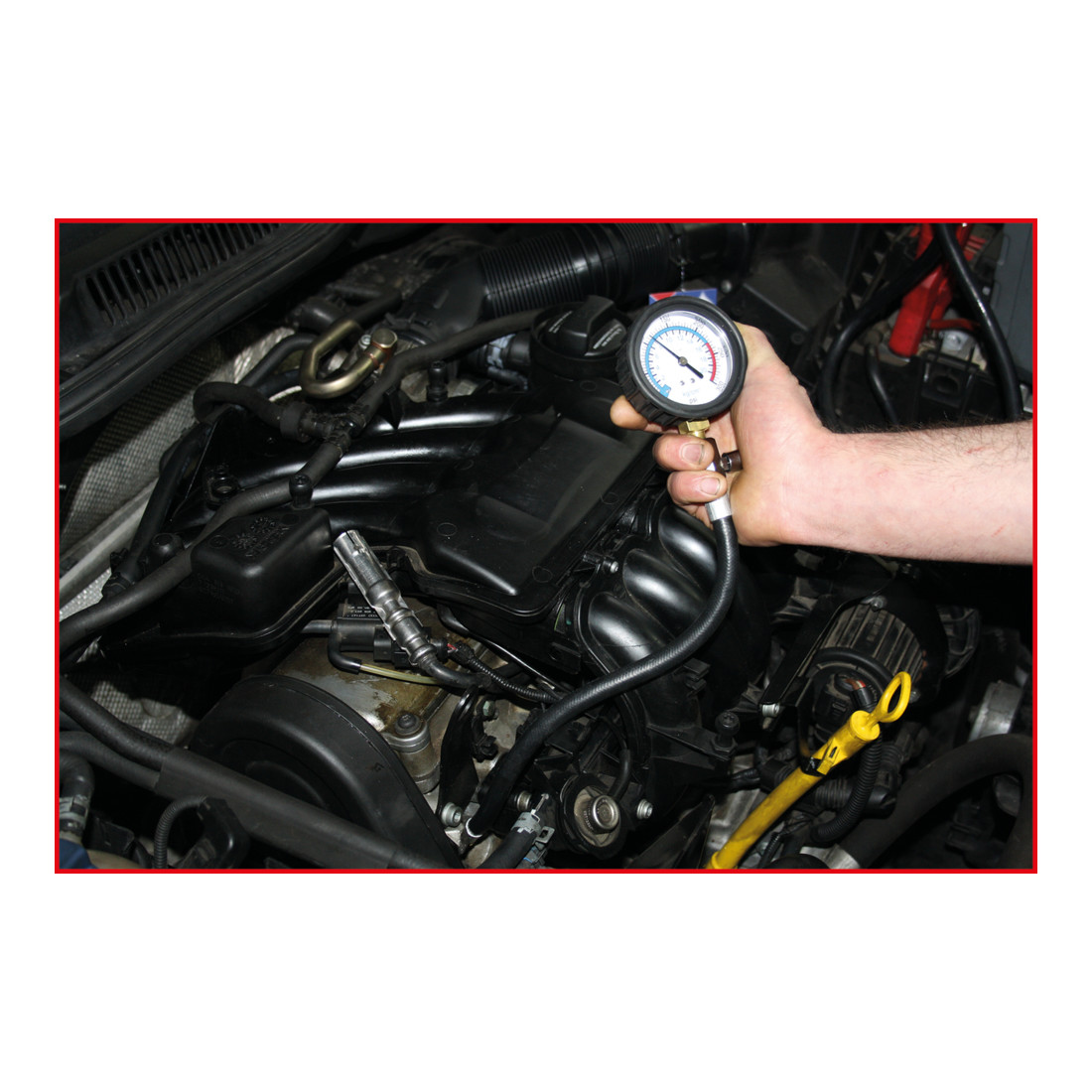 KS Tools Tester per la compressione, 2pz.