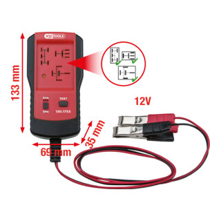 KS Tools Tester per relè 12 V