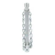 Tête d'éjection de chaîne KS Tools avec chaîne lisse, 2 chaînes