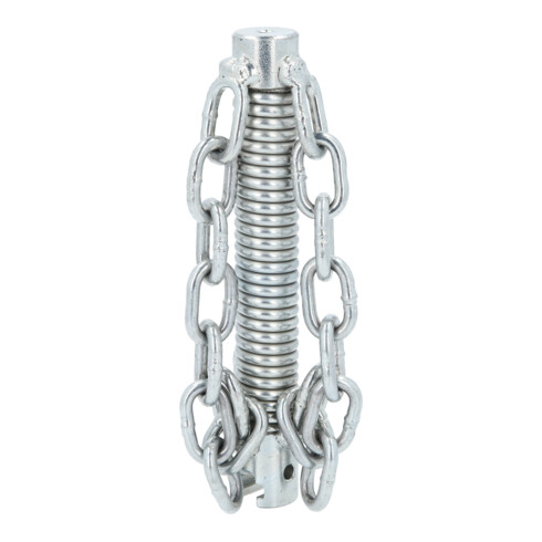 Tête d'éjection de chaîne KS Tools avec chaîne lisse, 3 chaînes 160 mm