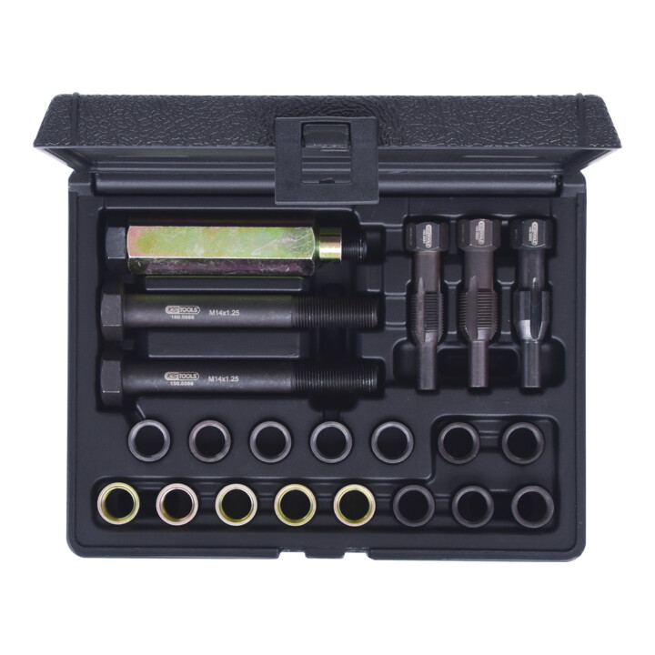 KS Tools THREADfix reparatieset M14x1,25 voor bougies,21 stuks