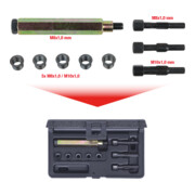 KS Tools THREADfix Reparatur-Satz M8x1 f.Glühkerzen,9-teilig