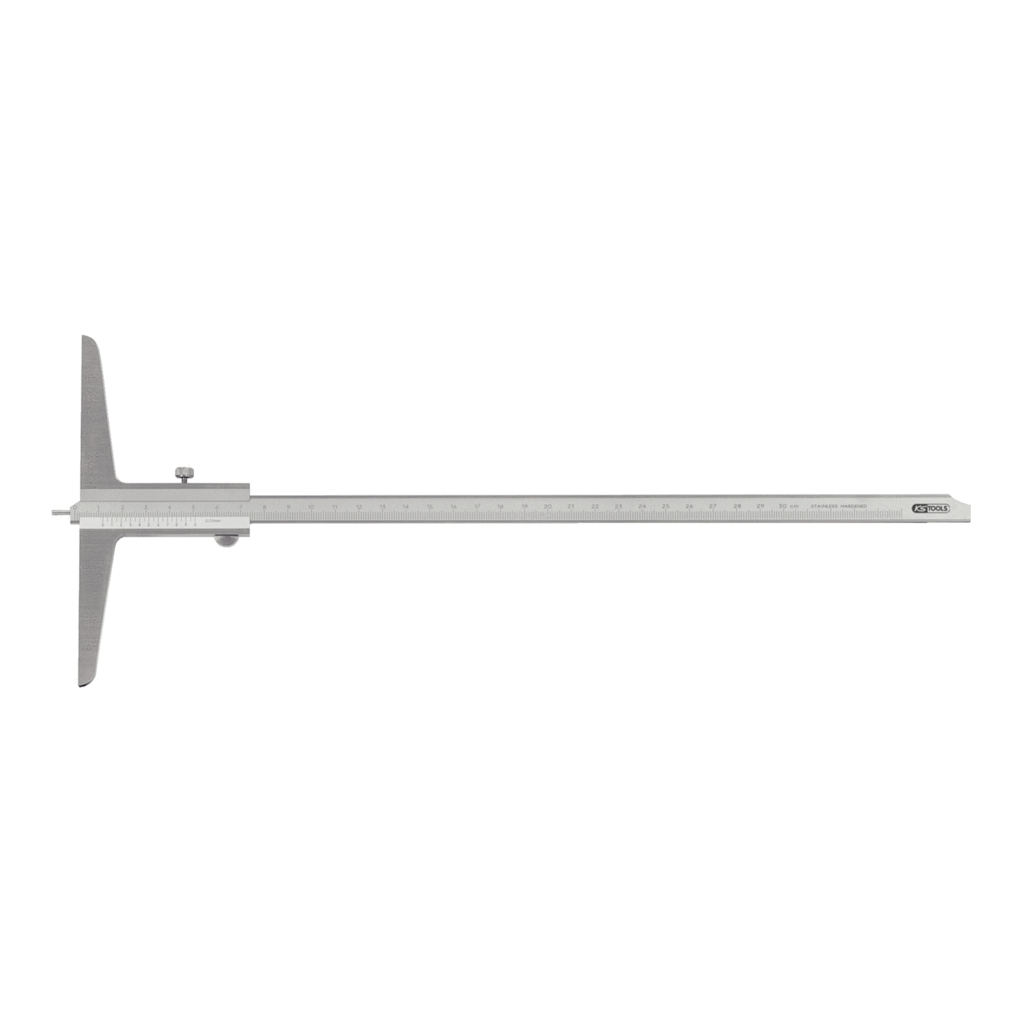 KS Tools Tiefenmessschieber mit Messstift, 0-150mm