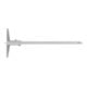 KS Tools Tiefenmessschieber mit Messstift, 0-150mm