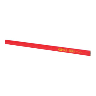 KS Tools timmermanspotlood, rood, HB