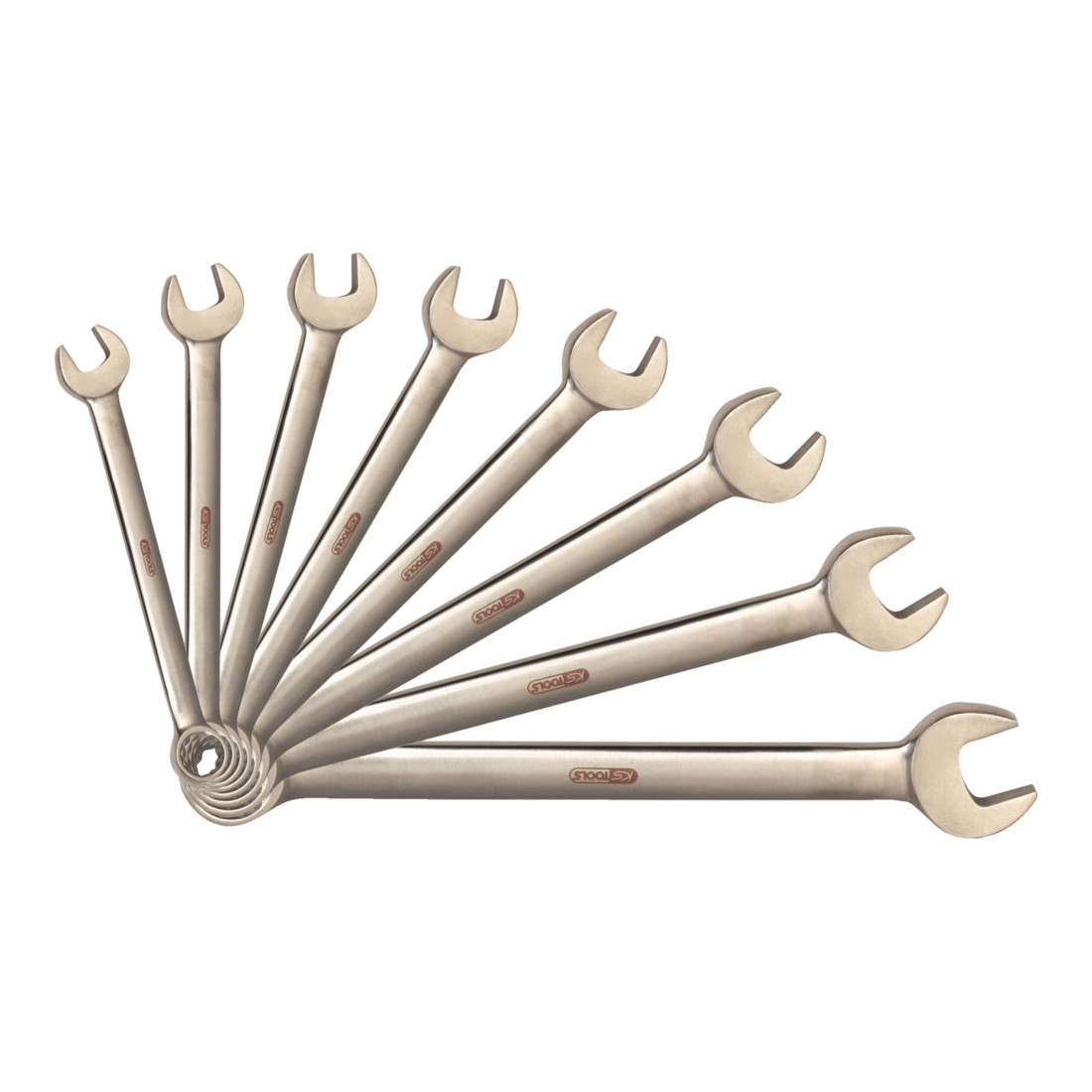 KS Tools TITANplus ringsteeksleutelset, haaks, 8-delig
