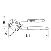 KS Tools TITANplus waterpomptang, 250mm-3