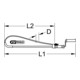 KS Tools Toiletten-Reinigungsspirale, Ø 30mm-3