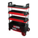 KS Tools TOOLBOX gereedschapswagen / montagewagen, neerlaatbaar en afsluitbaar-4