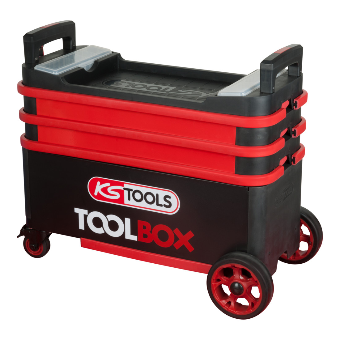 KS Tools TOOLBOX Servantes d‘atelier / chariot de montage, escamotables, verrouillables