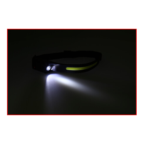 KS Tools Torcia frontale outdoor 270° con sensore di movimento