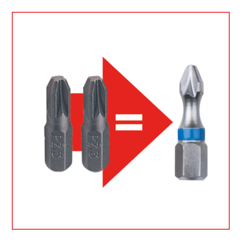 KS Tools TORSIONpower Bit-Sortiment, 108-tlg