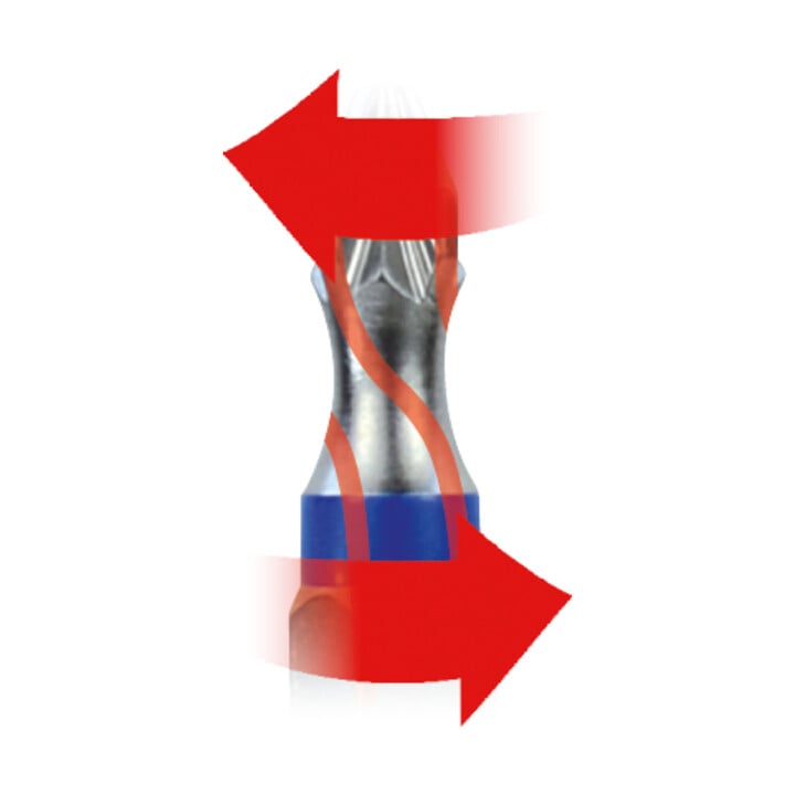 KS Tools TORSIONpower Bit-Sortiment, 108-tlg