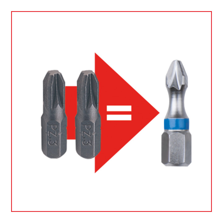 KS Tools TORSIONpower Bit-Sortiment, 108-tlg
